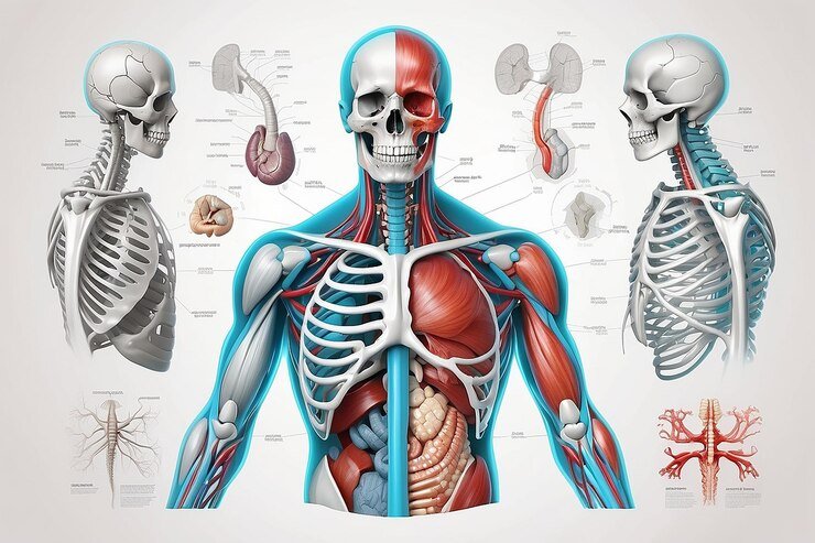 Anatomia humana: principais sistemas e divisões